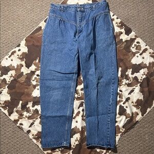 Vintage Western Style Wide Leg Jeans 30/29